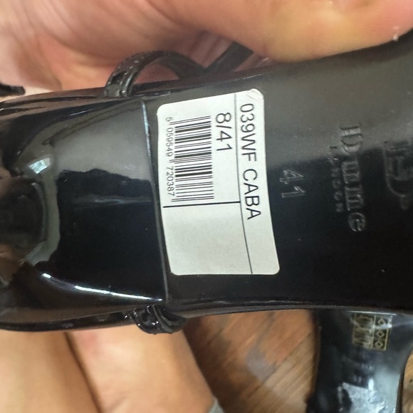 Dune London Black Patent Heels - Picture 6 of 6